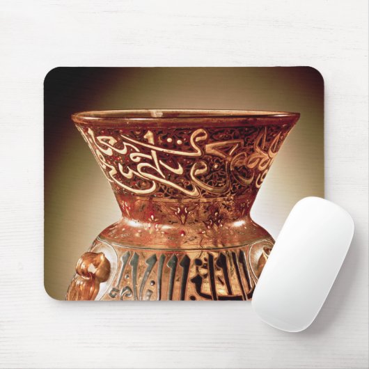 記されるエナメルを塗られた装飾が付いているモスクランプ マウスパッド (マウス)