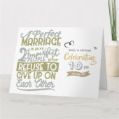 記パーソナライズされた念引用文 カード (正面)