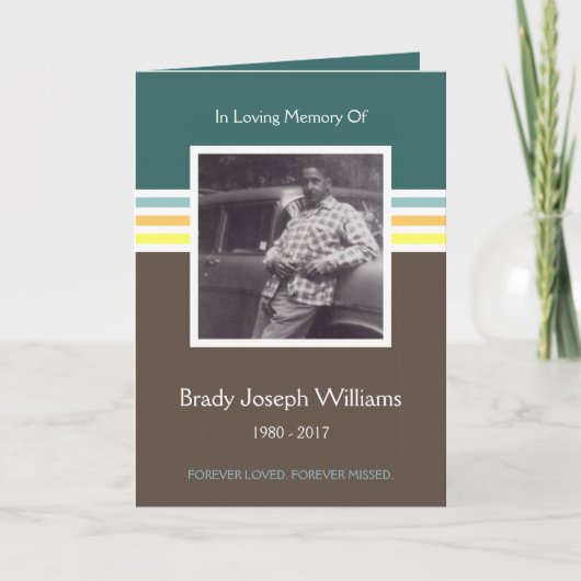 記モダン念カード カード (正面)