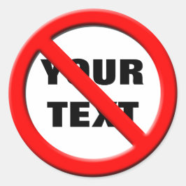 記号なしテンプレートシール ラウンドシール