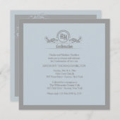 記号によるモノグラムの宗教招待状 招待状 (正面/裏面)