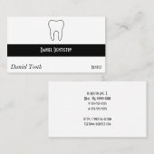 記号による歯 名刺 (正面/裏面)