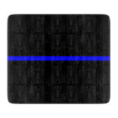 記号による薄いブルーライングラフィック カッティングボード (正面)