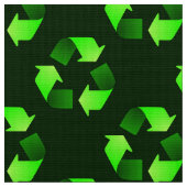 記号のリサイクル ファブリック (クローズアップ)