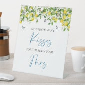 記号の数をキスする |レモンブライダルシャワー 台座サイン (インサイチュ)