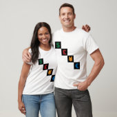 記号の通貨-ドルのポンド円のユーロ Tシャツ (ユニセックス)