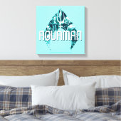 記号のAquaman | Orin、Mera、Orm及び黒いマンタ キャンバスプリント (インサイチュ (寝室))