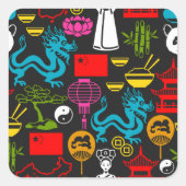 記号中国の スクエアシール (正面)