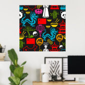 記号中国の ポスター (ホームオフィス)