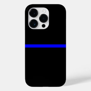 記号付き薄い青い線の水平黒 Case-Mate iPhone 14 PROケース