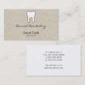 記号歯 名刺 (正面/裏面)