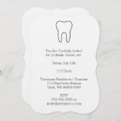 記号歯 招待状 (正面/裏面)