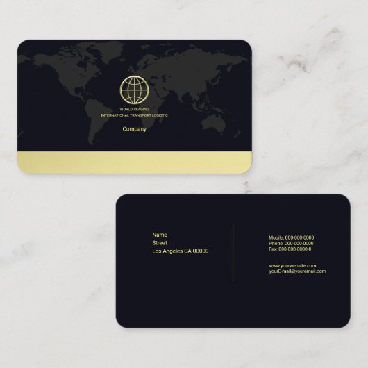 記号論理学 名刺 (正面/裏面)