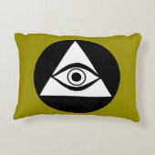 記号: すべての見る目 アクセントクッション (裏面)