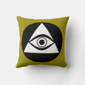 記号: すべての見る目 クッション (裏面)