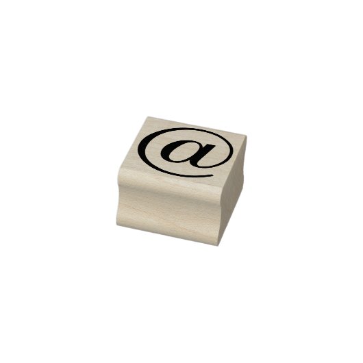 記号/アイコンのみ – AT SIGN + ICONSアイディア ラバースタンプ (スタンプ)
