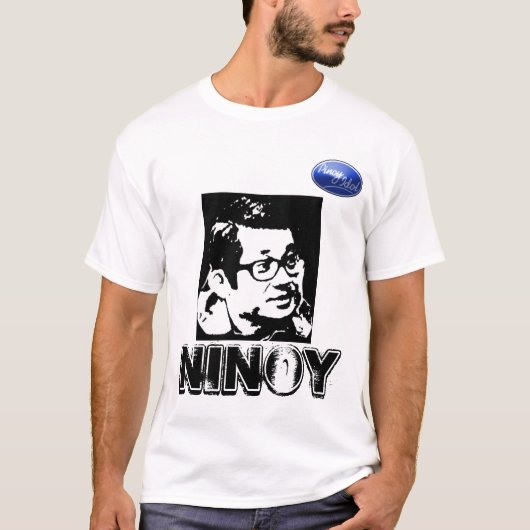 記号、フィリピン人の偶像、Ninoy Tシャツ (正面)