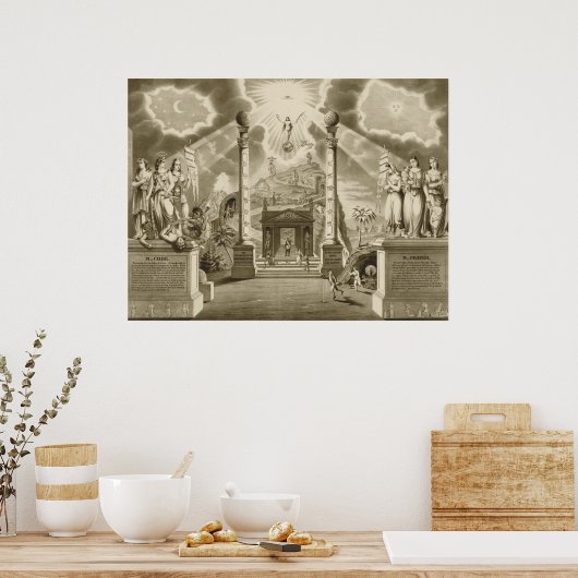 記号 ポスター (キッチン)