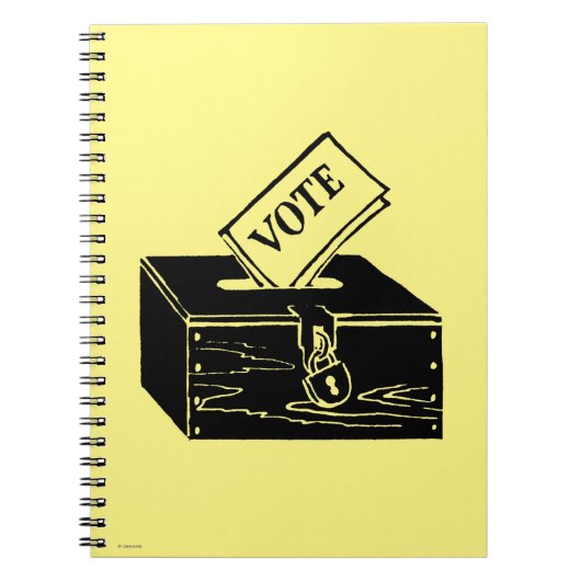 記号: 投票箱 ノートブック (正面)