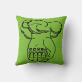 記号: 神手 クッション (裏面)