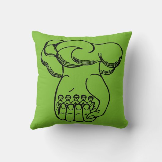 記号: 神手 クッション (裏面)