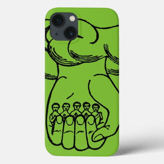 記号:神手 Case-Mate iPhoneケース (裏面)