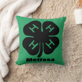 記号: 4-Hクラブ クッション (ブランケット)