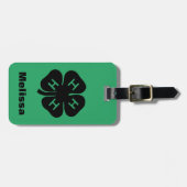 記号: 4-Hクラブ ラゲッジタグ (正面横)