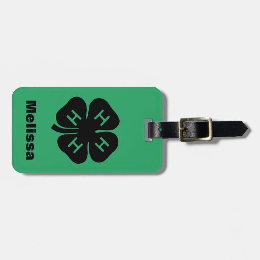 記号: 4-Hクラブ ラゲッジタグ (正面横)