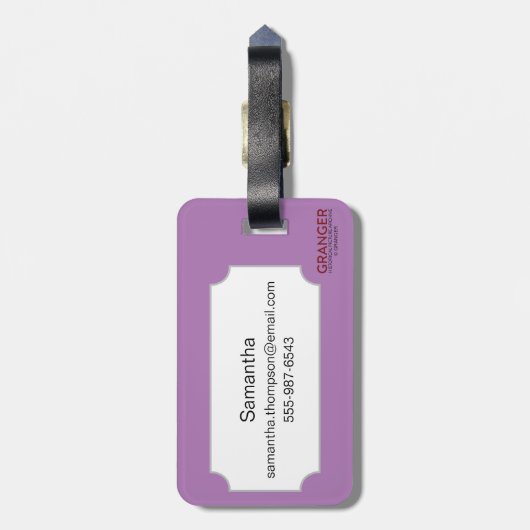 記号: Nade-Takara-Nusubi ラゲッジタグ (裏面縦)