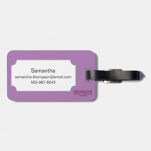 記号: Nade-Takara-Nusubi ラゲッジタグ (裏面横)