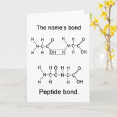 記名債券、ペプチド結合 カード (黄色い花)