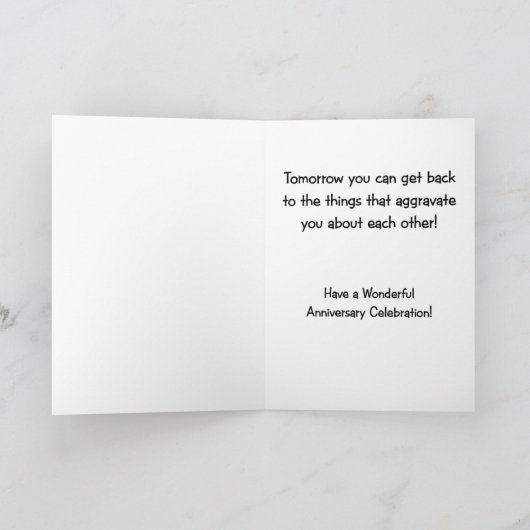 記念おもしろいカード祝：彼らへの愛Ca カード (内部)