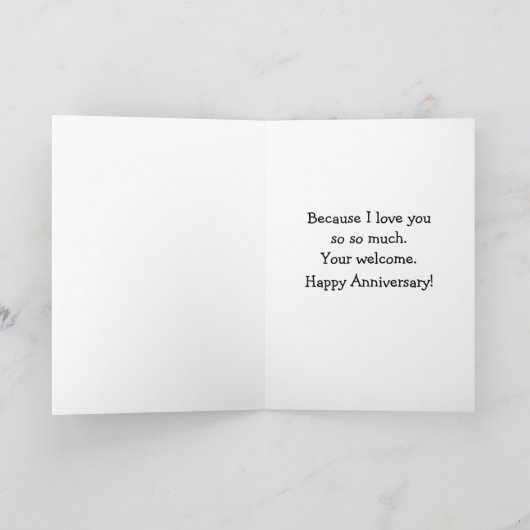 記念おもしろい日のグリーティングカードユーモア カード (内部)