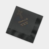 記念お祝いの生活 箔ナプキン (左)