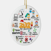 記念すべき年2021おもしろい年 セラミックオーナメント (右)