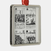 記念するカードを遊ぶこと メタルオーナメント (右)