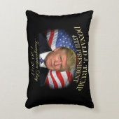 記念するドナルド・トランプ大統領の就任式 アクセントクッション (正面(垂直))