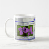 記念するニュージャージーの国家 コーヒーマグカップ (左)