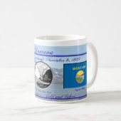 記念するモンタナの国家 コーヒーマグカップ (正面右)