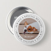 . .記念に必ず使う特別な思い出モダン写真 缶バッジ (正面&裏面)