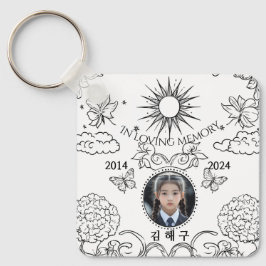 記念に、愛する思い出の中で キーホルダー