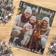 記念に I 家族名 カスタマイズ フォト