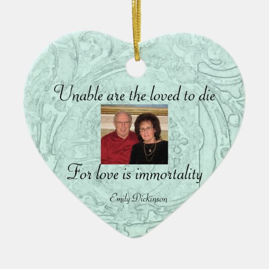 記念のオーナメント セラミックオーナメント (正面)