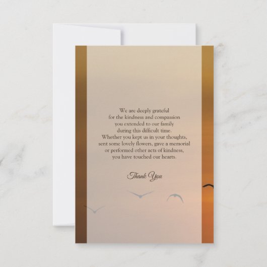 記念のサンキューカード サンキューカード (裏面)