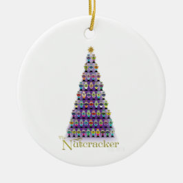 記念のパーソナライズされたくるみ割り セラミックオーナメント