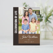 記念のプログラム・カード 招待状 (スタンド正面)