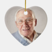 記念の悔やみや弔慰の葬儀の蝶クリスチャンの主 セラミックオーナメント (裏面)