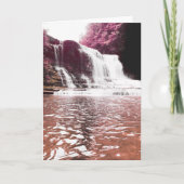 記念の滝の霞 カード (正面)
