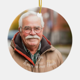 記念の記念パーソナライズされた品クリスマス飾り セラミックオーナメント